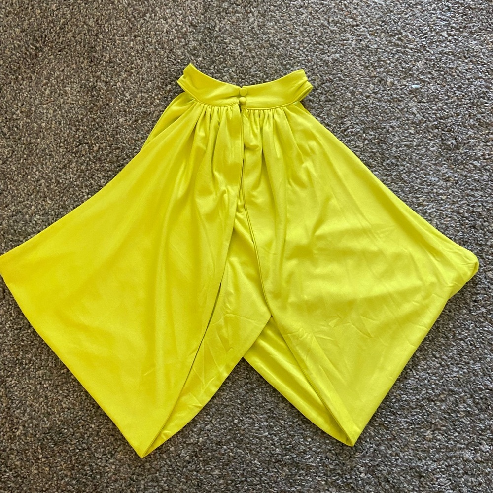 Superdown wrap crop top